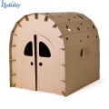 Cartón Cubby Kids Playhouse Muebles con puerta